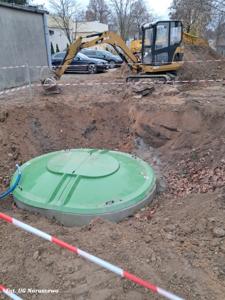 Nowa oczyszczalnia ścieków dla budynku przedszkola w Naruszewie (18.10.2025r.)