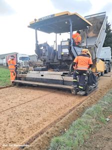 Rozbudowa drogi gminnej w miejscowości Naruszewo (10.10.2025)