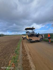 Rozbudowa drogi gminnej w miejscowości Naruszewo (10.10.2025)