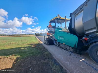 Rozbudowa drogi gminnej w miejscowości Naruszewo (13-15.10.2025r.)