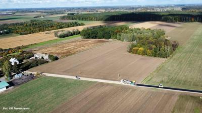 Rozbudowa drogi gminnej w miejscowości Naruszewo (13-15.10.2025r.)