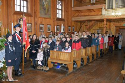 Obchody 107.rocznicy Odzyskania przez Polskę Niepodległości w Naruszewie (11.11.2025r.)