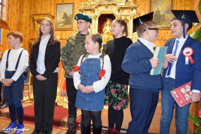 Obchody 107.rocznicy Odzyskania przez Polskę Niepodległości w Naruszewie (11.11.2025r.)