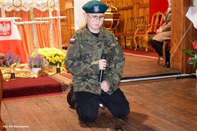 Obchody 107.rocznicy Odzyskania przez Polskę Niepodległości w Naruszewie (11.11.2025r.)