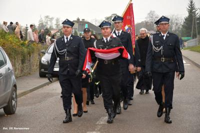 Obchody 107.rocznicy Odzyskania przez Polskę Niepodległości w Naruszewie (11.11.2025r.)