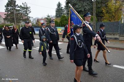 Obchody 107.rocznicy Odzyskania przez Polskę Niepodległości w Naruszewie (11.11.2025r.)