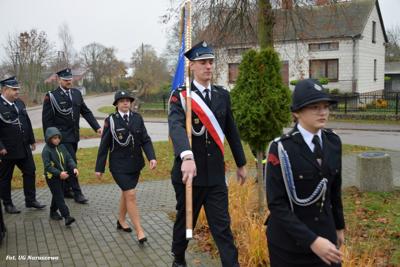 Obchody 107.rocznicy Odzyskania przez Polskę Niepodległości w Naruszewie (11.11.2025r.)
