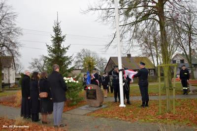 Obchody 107.rocznicy Odzyskania przez Polskę Niepodległości w Naruszewie (11.11.2025r.)