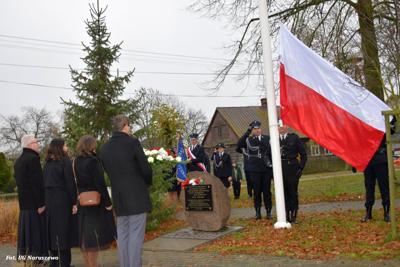 Obchody 107.rocznicy Odzyskania przez Polskę Niepodległości w Naruszewie (11.11.2025r.)