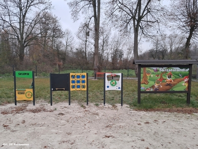Plac zabaw w Strzembowie