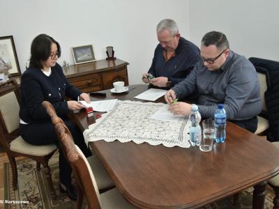 Podpisanie umowy na dofinansowanie zajęć sportowych_07.03.2025r.