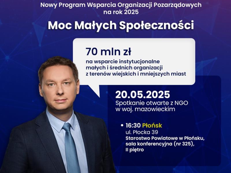 Spotkanie dla organizacji NGO