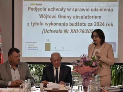 Wotum zaufania i absolutorium dla Wójta Gminy