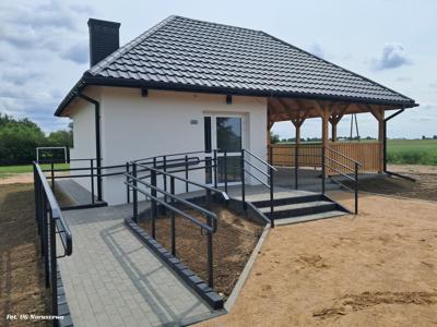 Odbiór zadania - budowa świetlicy w Wichorowie