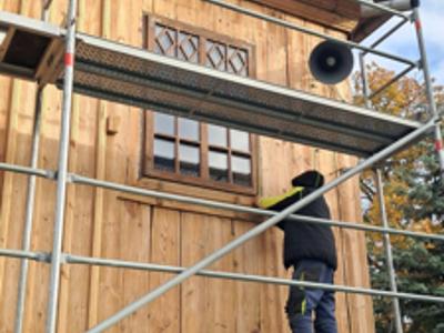 Remont zespołu sakralnego w Naruszewie (10.10.2025)