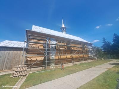 Remont zespołu sakralnego w Naruszewie (26.06.2025r.)