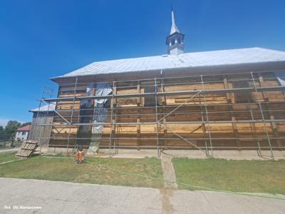 Remont zespołu sakralnego w Naruszewie (26.06.2025r.)