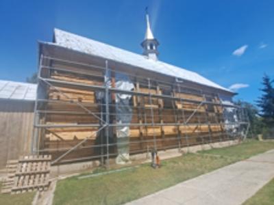 Remont zespołu sakralnego w Naruszewie (26.06.2025r.)
