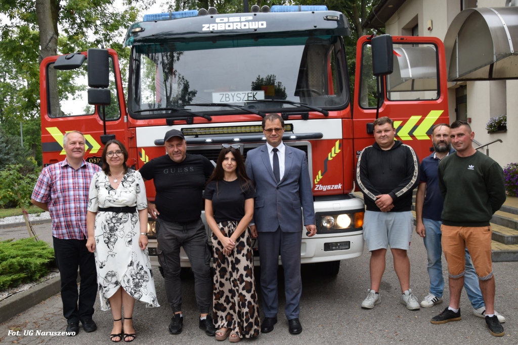 Zakup używanego, średniego samochodu ratowniczo-gaśniczego dla OSP Zaborowo