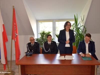 Przekazanie jednostce OSP Radzymin nowego, średniego samochodu ratowniczo-gaśniczego