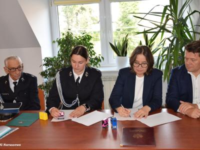 Przekazanie jednostce OSP Radzymin nowego, średniego samochodu ratowniczo-gaśniczego