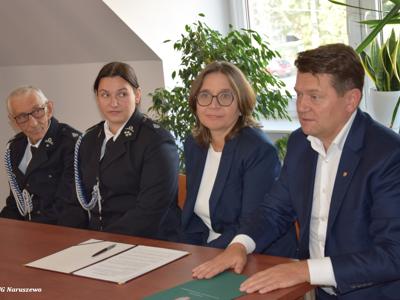 Przekazanie jednostce OSP Radzymin nowego, średniego samochodu ratowniczo-gaśniczego