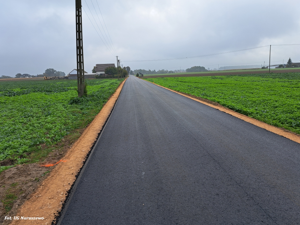 Rozbudowa drogi gminnej w miejscowości Nowy Nacpolsk (14-16.10.2025r.)