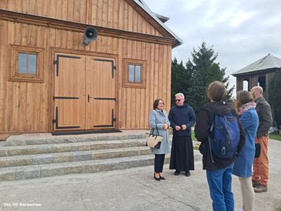 Remont zespołu sakralnego w Naruszewie - odbiór zadania (15.10.2025r.)