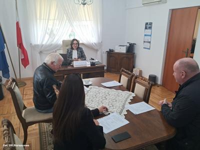 Rozbudowa drogi gminnej w miejscowości Nowy Nacpolsk - odbiór (31.10.2025r.)