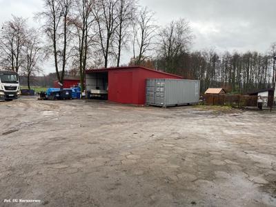 Doposażenie magazynu OLiOC gminy Naruszewo