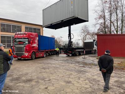 Doposażenie magazynu OLiOC gminy Naruszewo