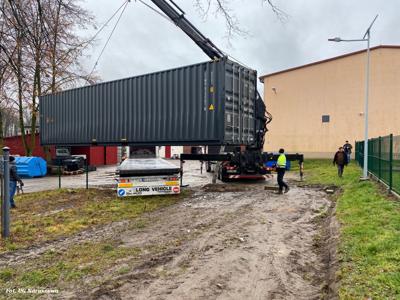 Doposażenie magazynu OLiOC gminy Naruszewo