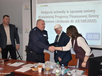 XX Sesja Rady Gminy w Naruszewie (30.12.2025r.)