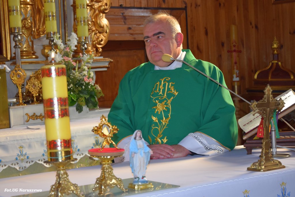 Podziękowanie księdza Grzegorza Ślesickiego