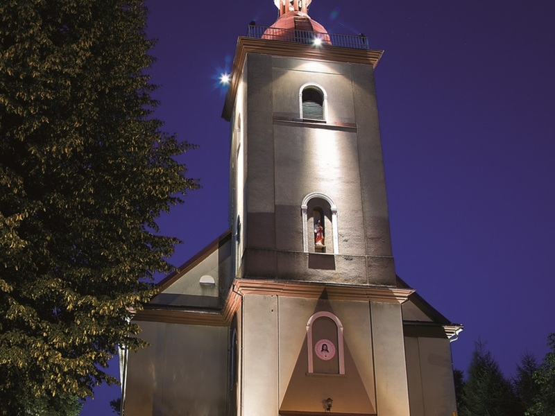 Kościół pod wezwaniem św. Wawrzyńca z 1823r. 