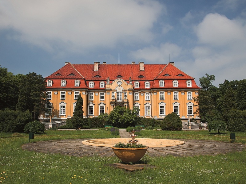 Pałac z 1903-1909 w Kochcicach 
