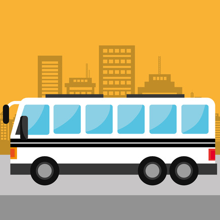 Obrazek z autobusem