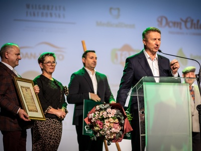 Przemówienie Starosty Myślenickiego Józefa Tomala na Jubileuszu 50-lecia Kapeli Werdebusy Dobczyckie