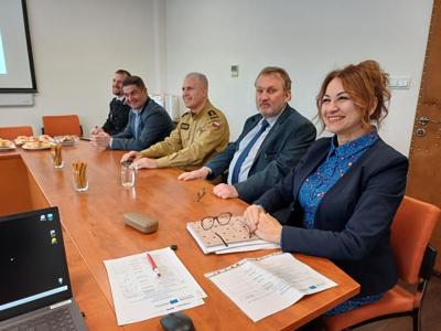 Delegacja Powiatu Myślenickiego na spotkaniu partnerskim na Słowacji