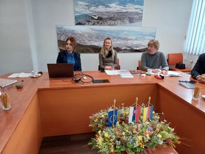 Spotkanie delegacji Powiatu Myślenickiego i Miasta Martin