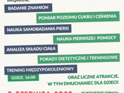 Plakat informujący o wydarzeniu, na plakacie widoczne są logo Organizatorów i Partnerów.