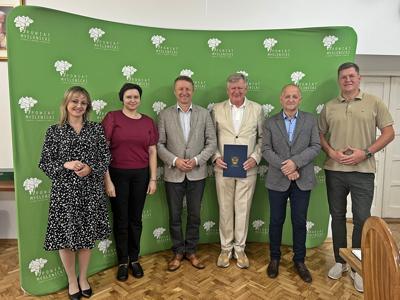 Od lewej: R. Kania, E. Woźniak, J. Tomal, P. Magiera, A. Słonina, K. Ostrowski.