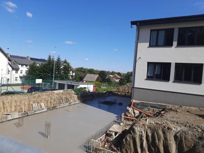 Betonowa płyta fundamentowa
