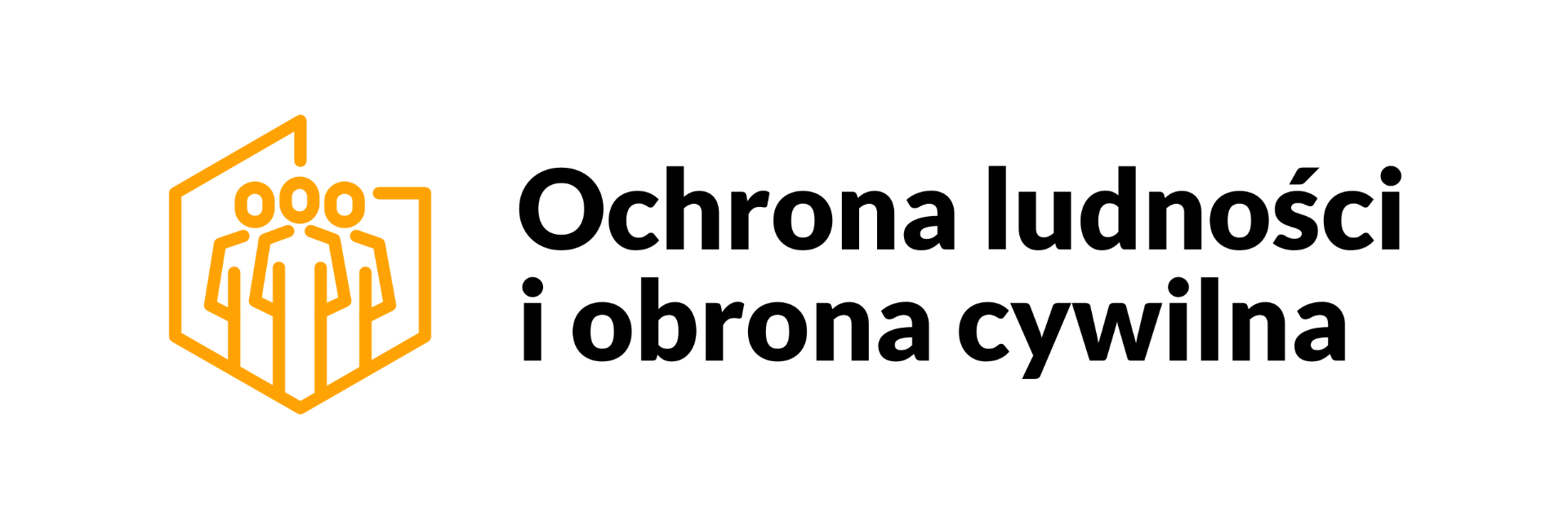grafika przedstawia logo Ochrony ludności i obrony cywilnej 