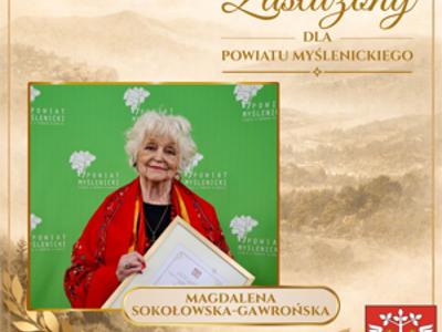 Na zdjęciu widoczna Magdalena Sokołowska-Gawrońska