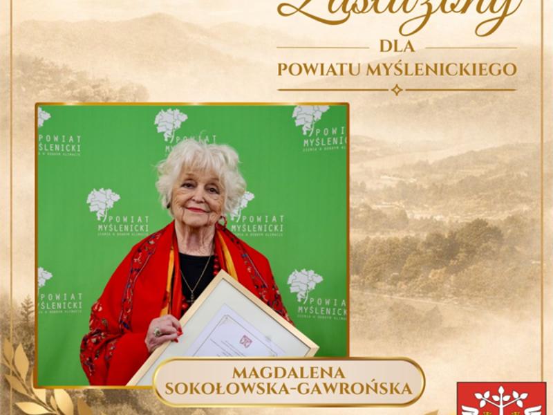 Na zdjęciu widoczna Magdalena Sokołowska-Gawrońska