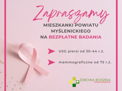 Bezpłatne badania dla kobiet