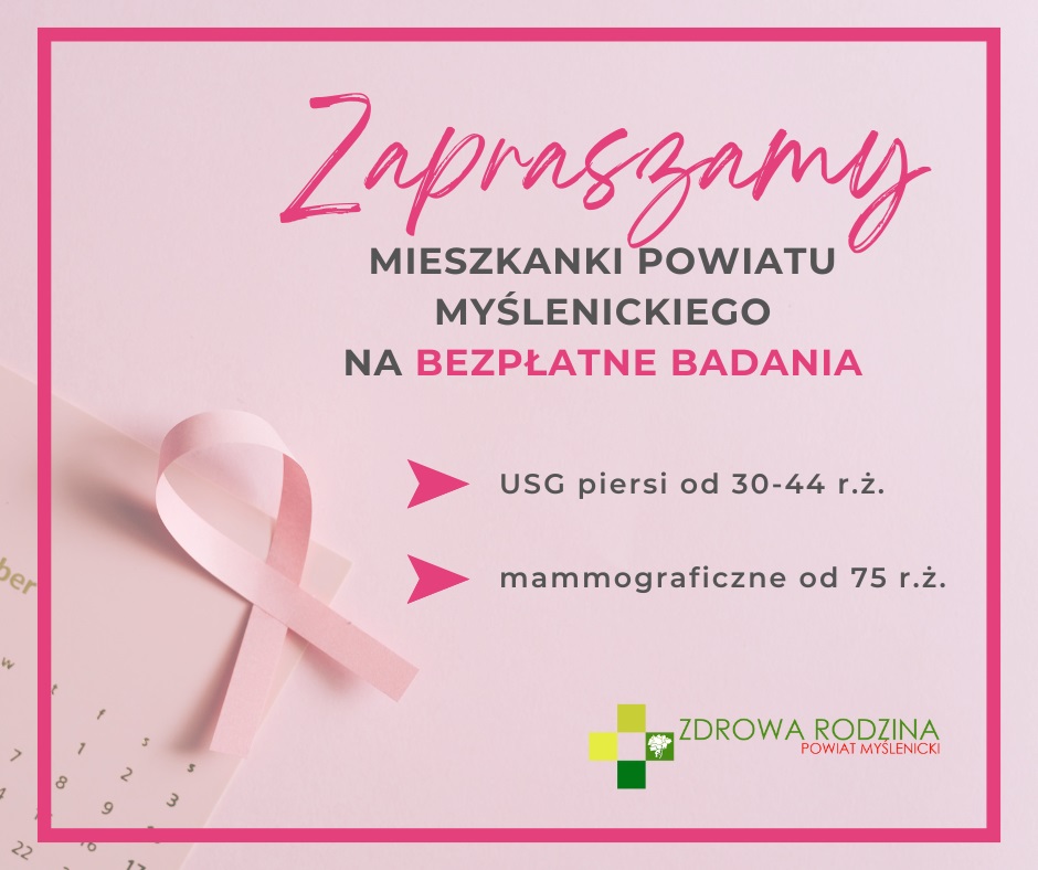 Bezpłatne badania dla kobiet