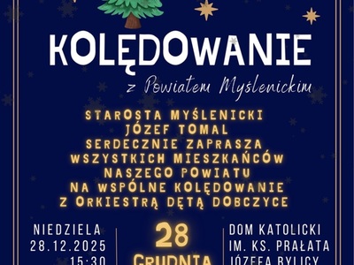 Kolędowanie z Powiatem Myślenickim