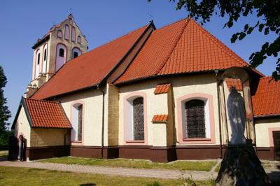 Kościół w Miłkach - copyright by Wojciech Darski „Mazury od środka”